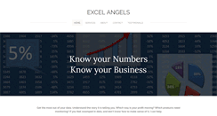 Desktop Screenshot of excelangels.ie